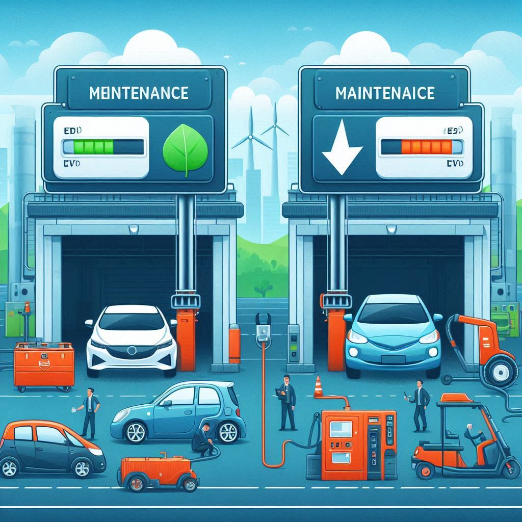 Comparing Maintenance Costs EV vs. ICE Vehicles