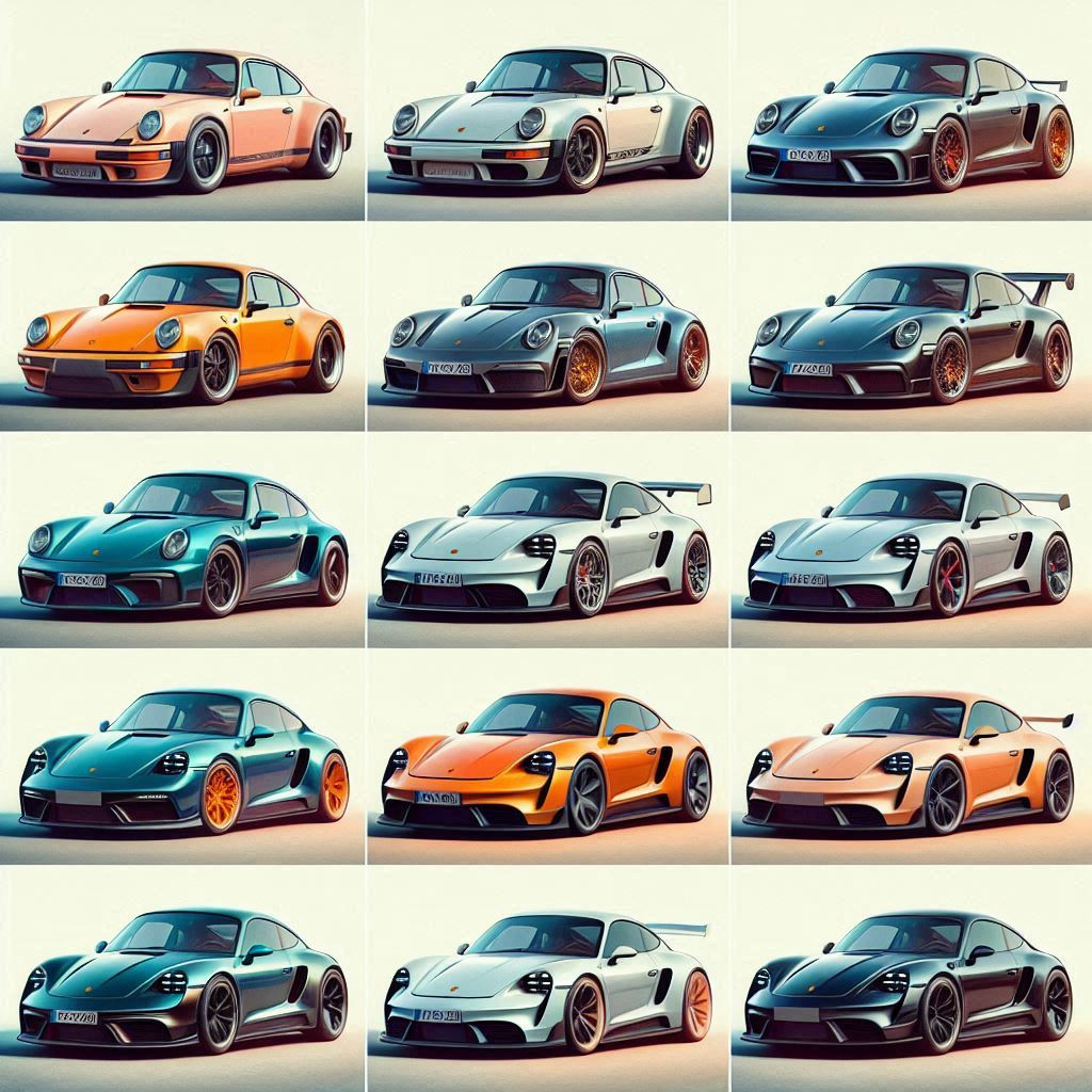 Evolution of Porsche Design