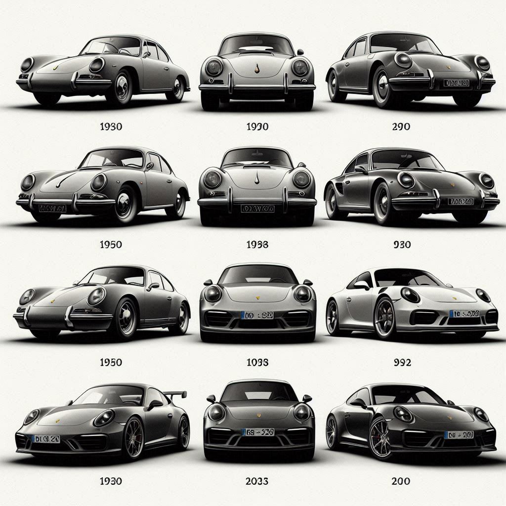 Evolution of Porsche Design Language